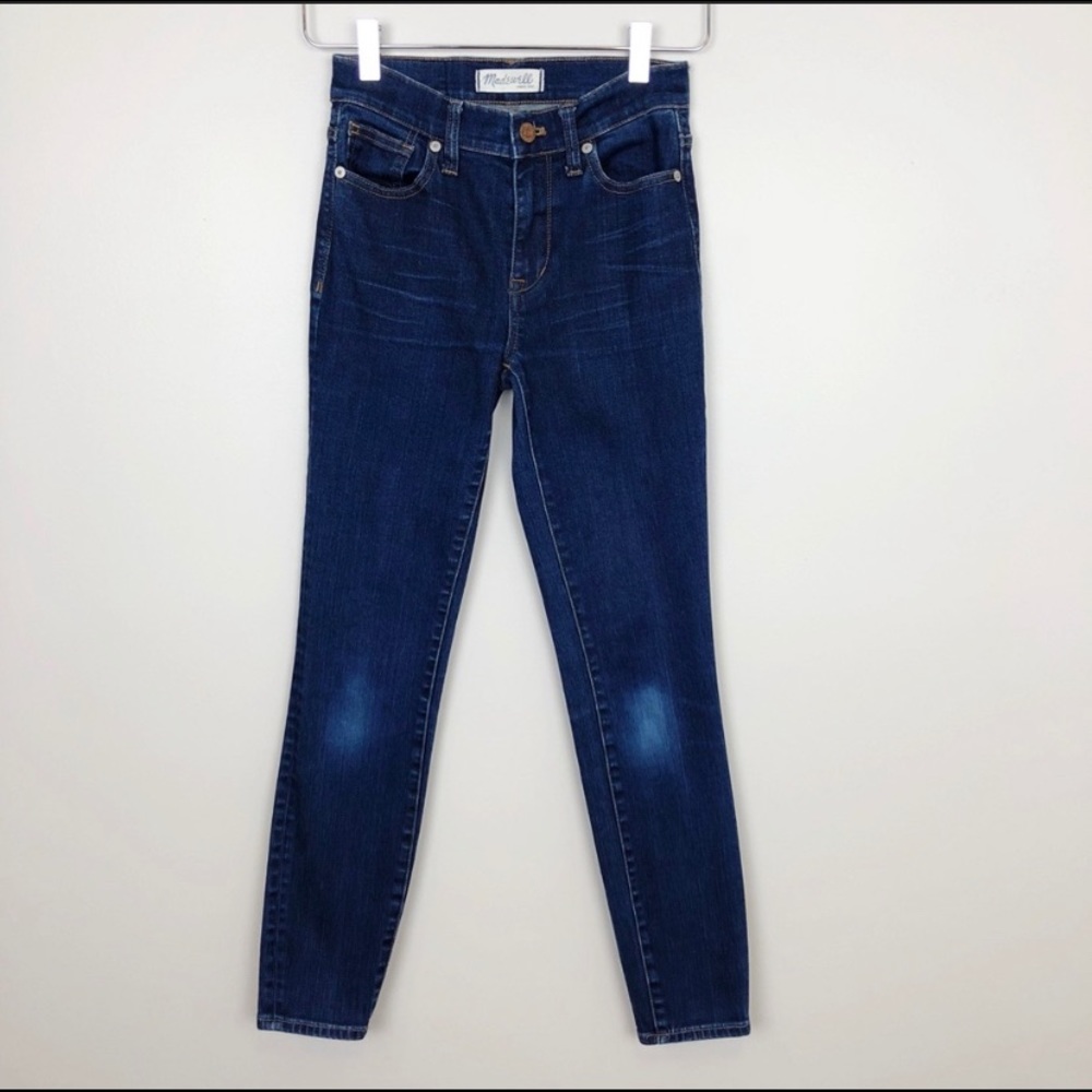 MADEWELL | 9” High Riser Skinny Jean Davis Wash